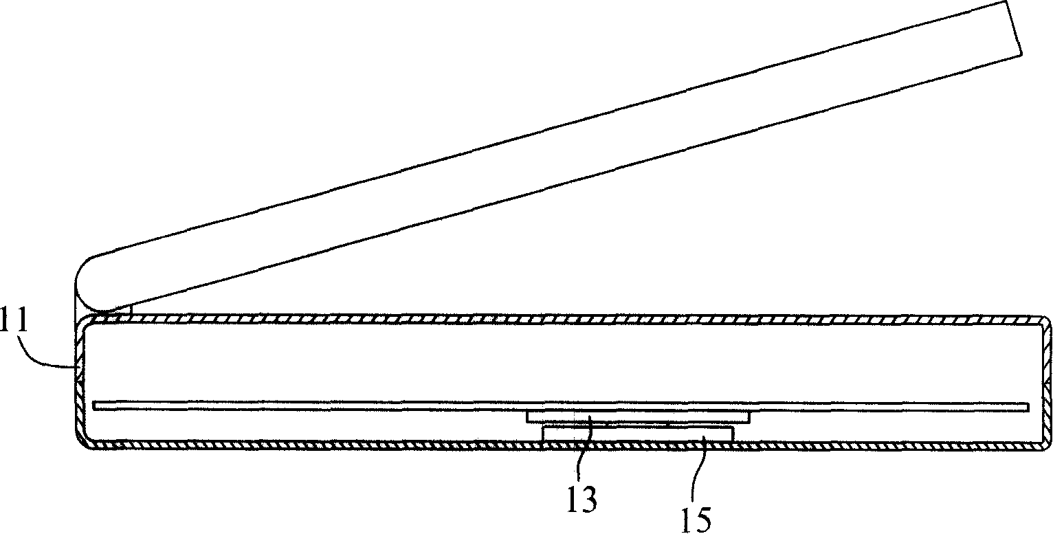 Cooling structure of electronic device