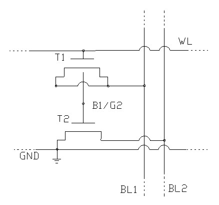 Manufacturing method of twin-transistor and zero-capacitance dynamic RAM (Random Access Memory)