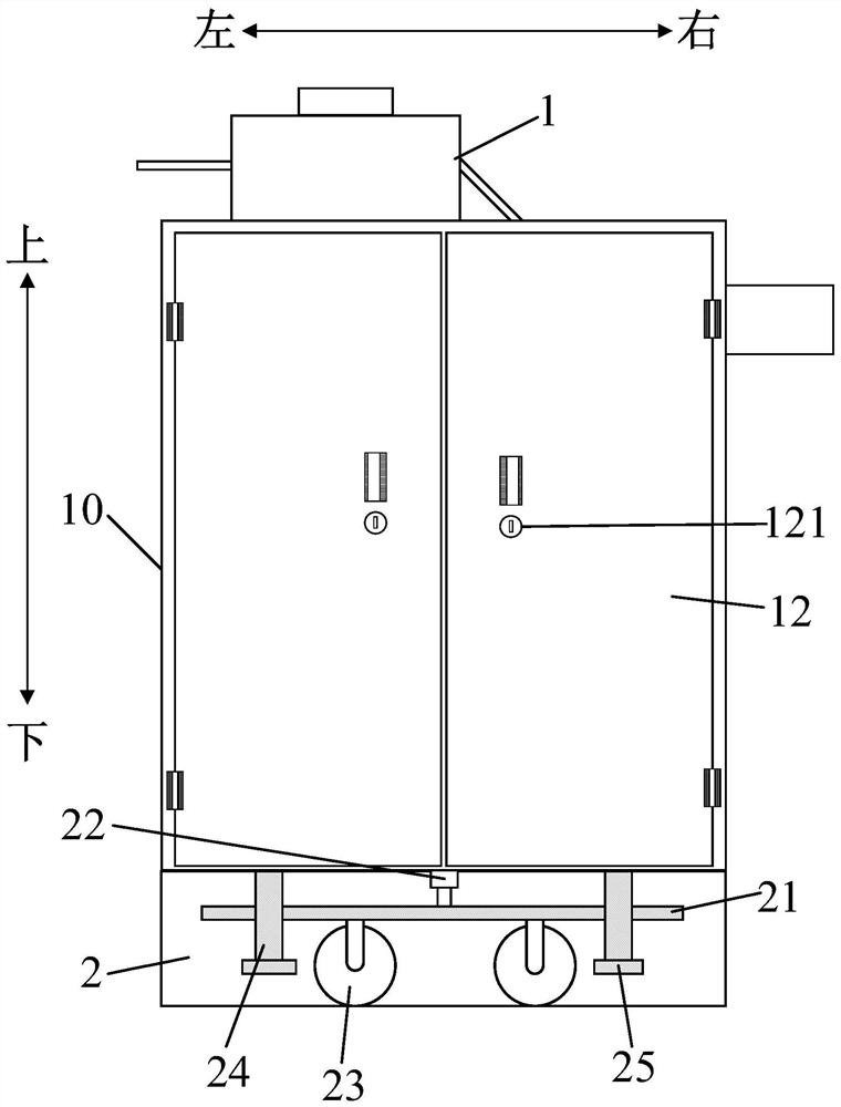 Fireproof cabinet capable of automatically destroying high-confidentiality files and automatic control system thereof