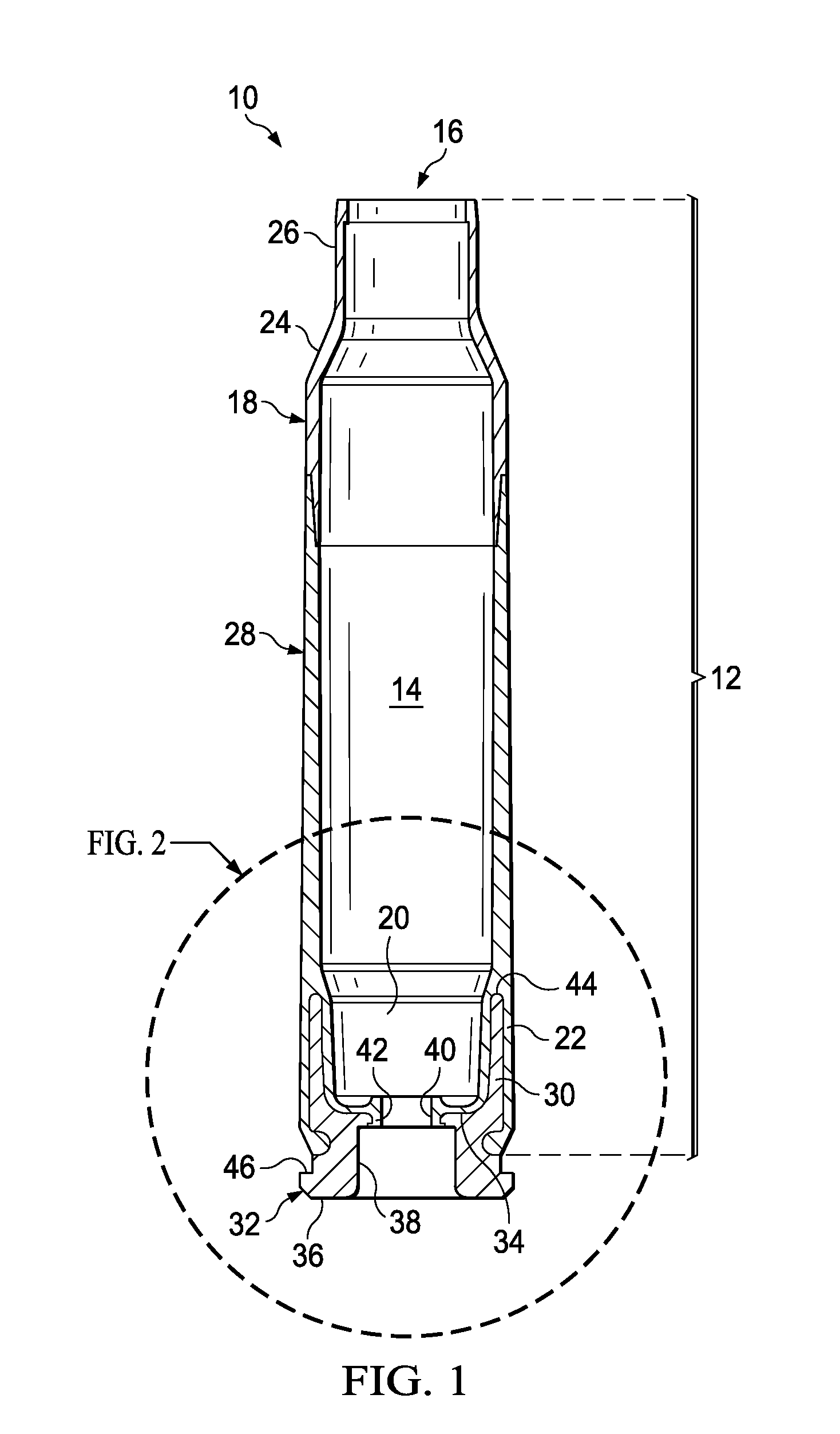 Method of making polymer ammunition having a wicking texturing