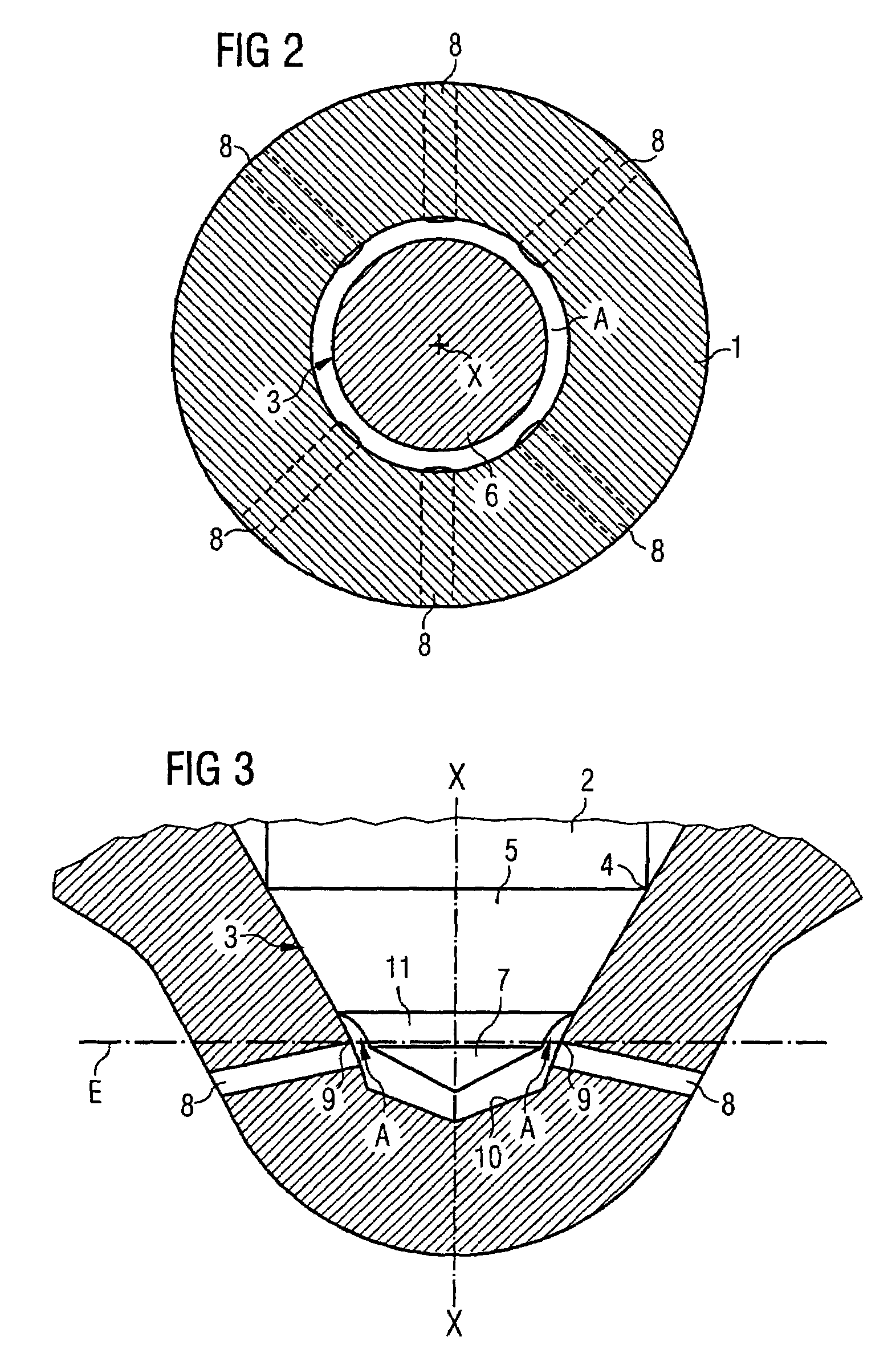 Injection device for injecting fuel