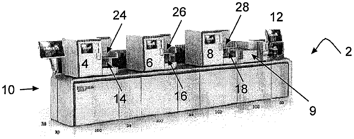 Biological analysis system with treatment of specific holders