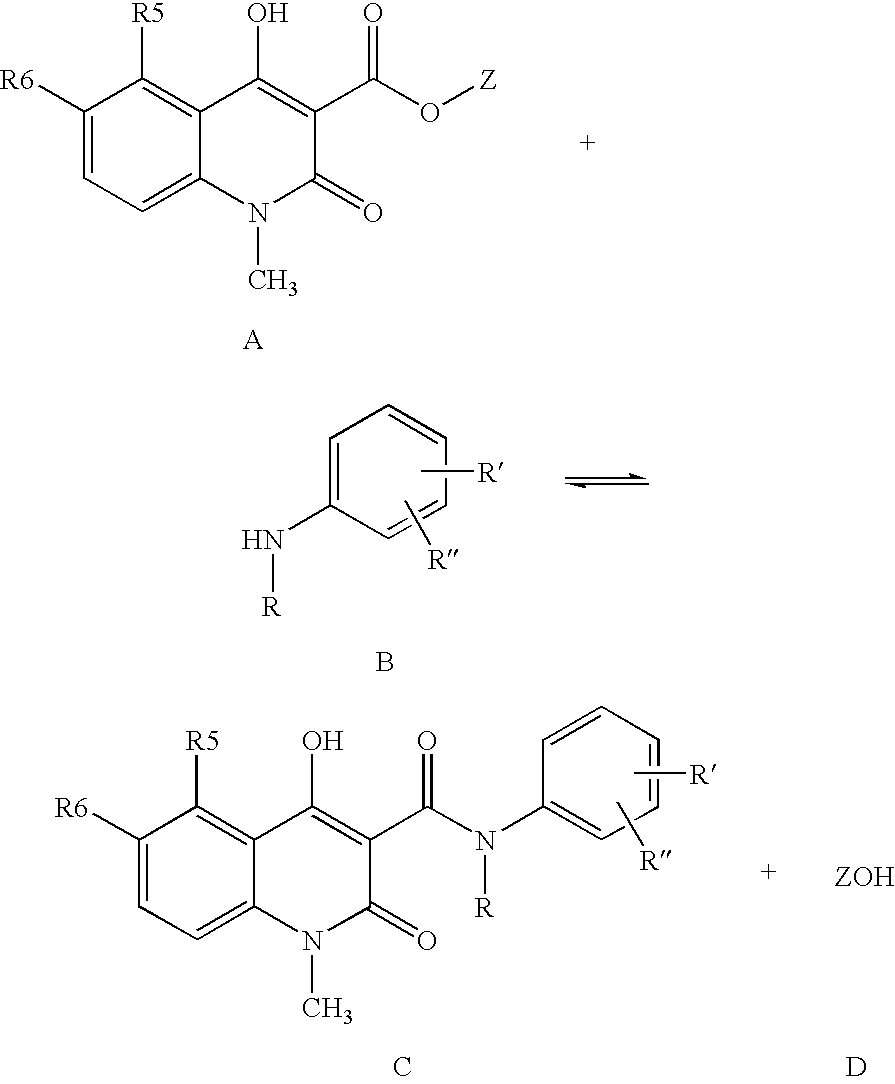 Process for the manufacture of quinoline derivatives
