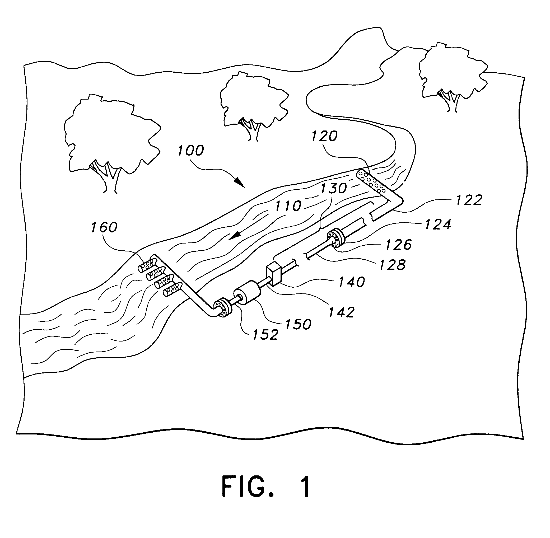 Method and apparatus for generating hydro-electric power