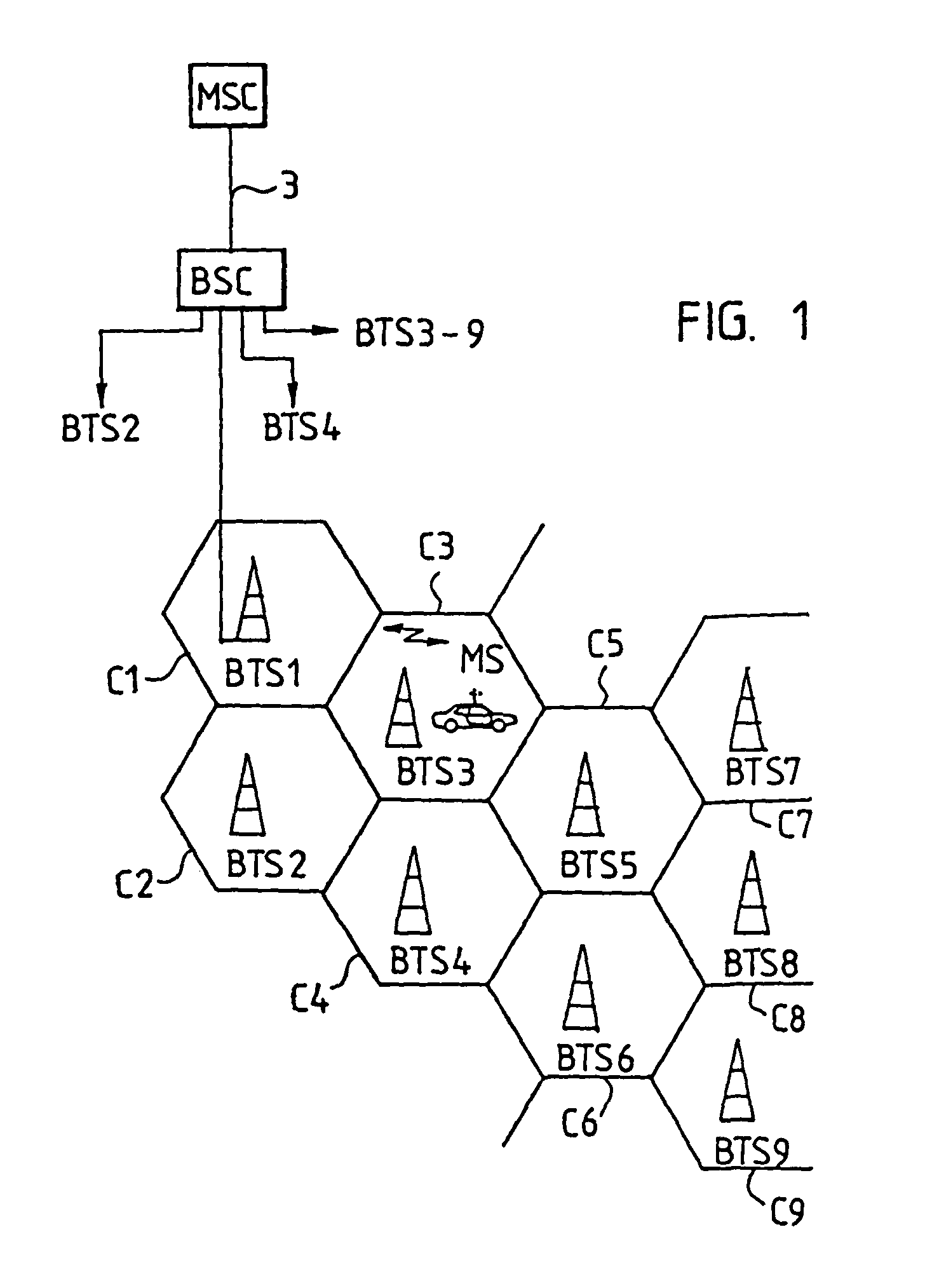 High-speed data transmission in a digital mobile communication system