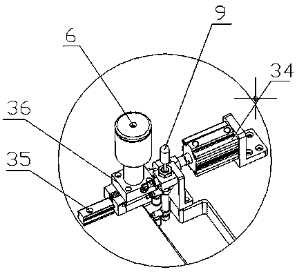 Automobile glass front and back door bracket installing tool