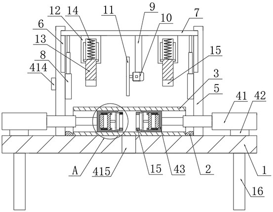 A high-precision cutting device for winding pipe production and its use method