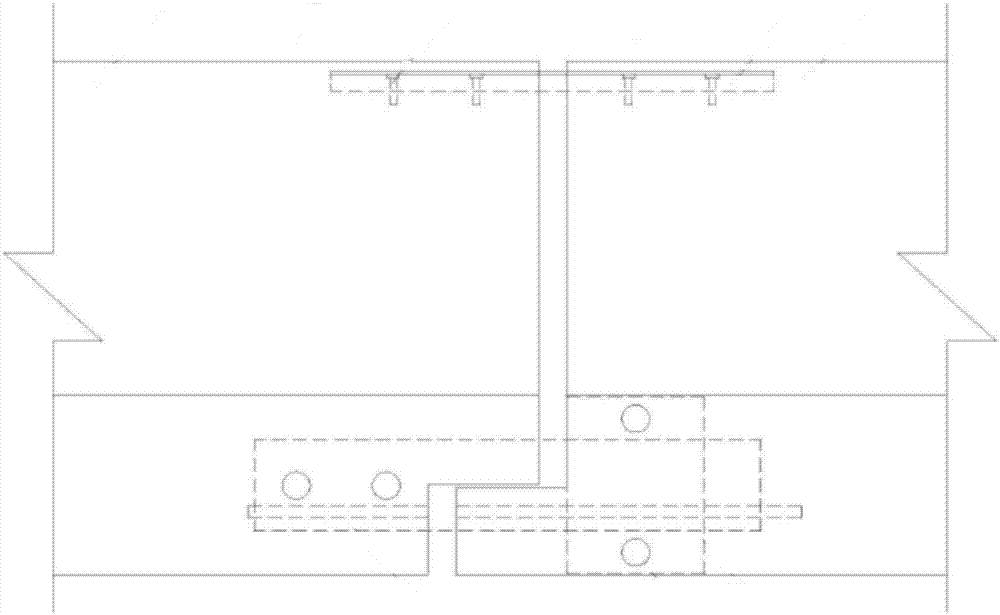 Chute style connecting joints for f-rails