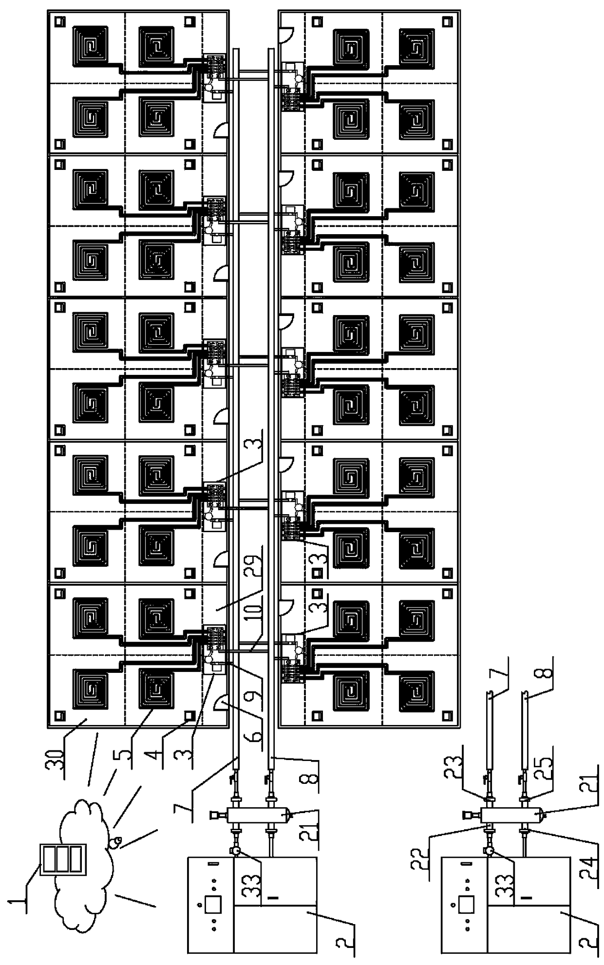 Segmented intelligent heating method and system