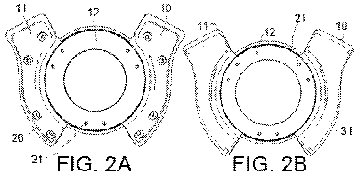 Rigid fixture for coupling one or more transducers to the upper back of the human body