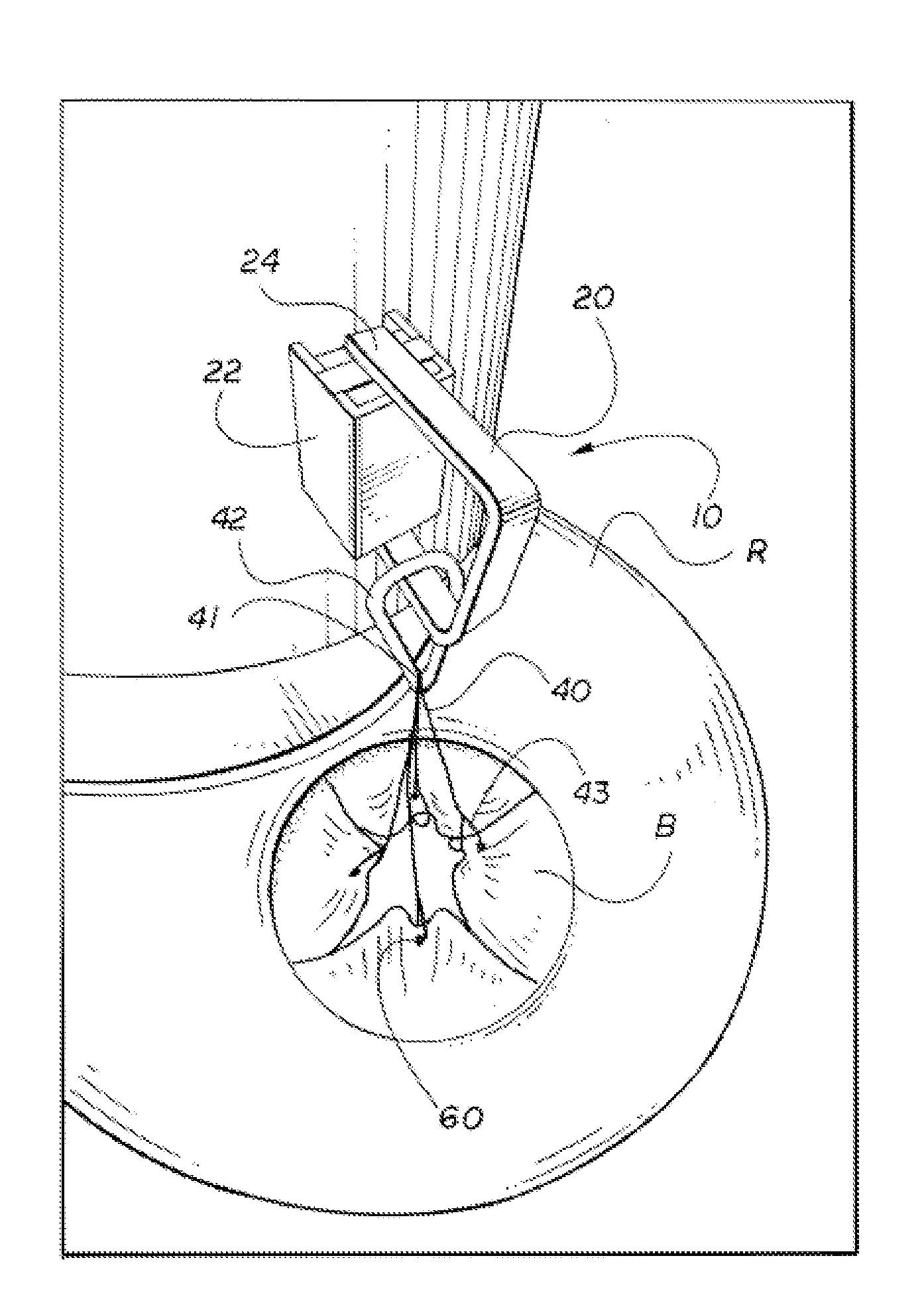 Concrete discharge boot accessory device and method of use thereof