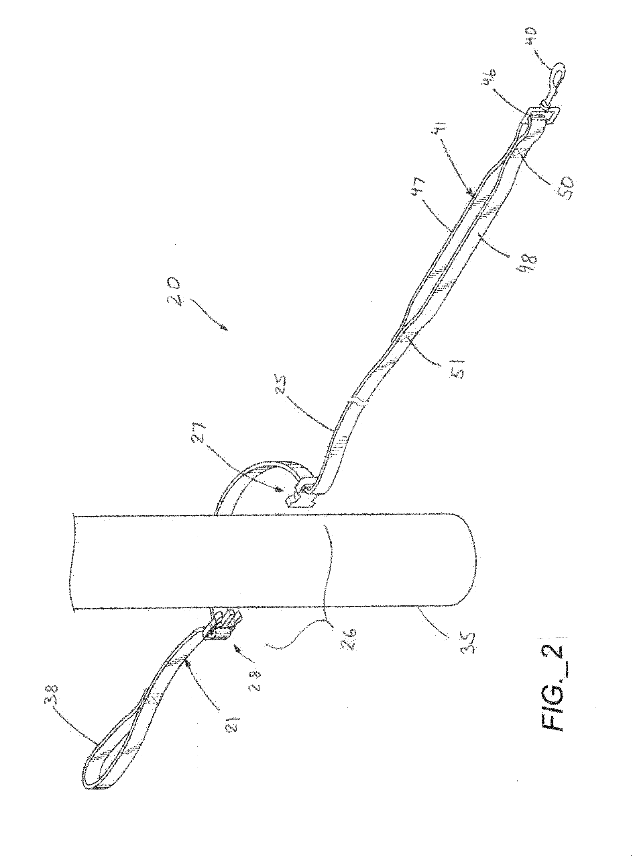 Leash assembly with quick release apparatus