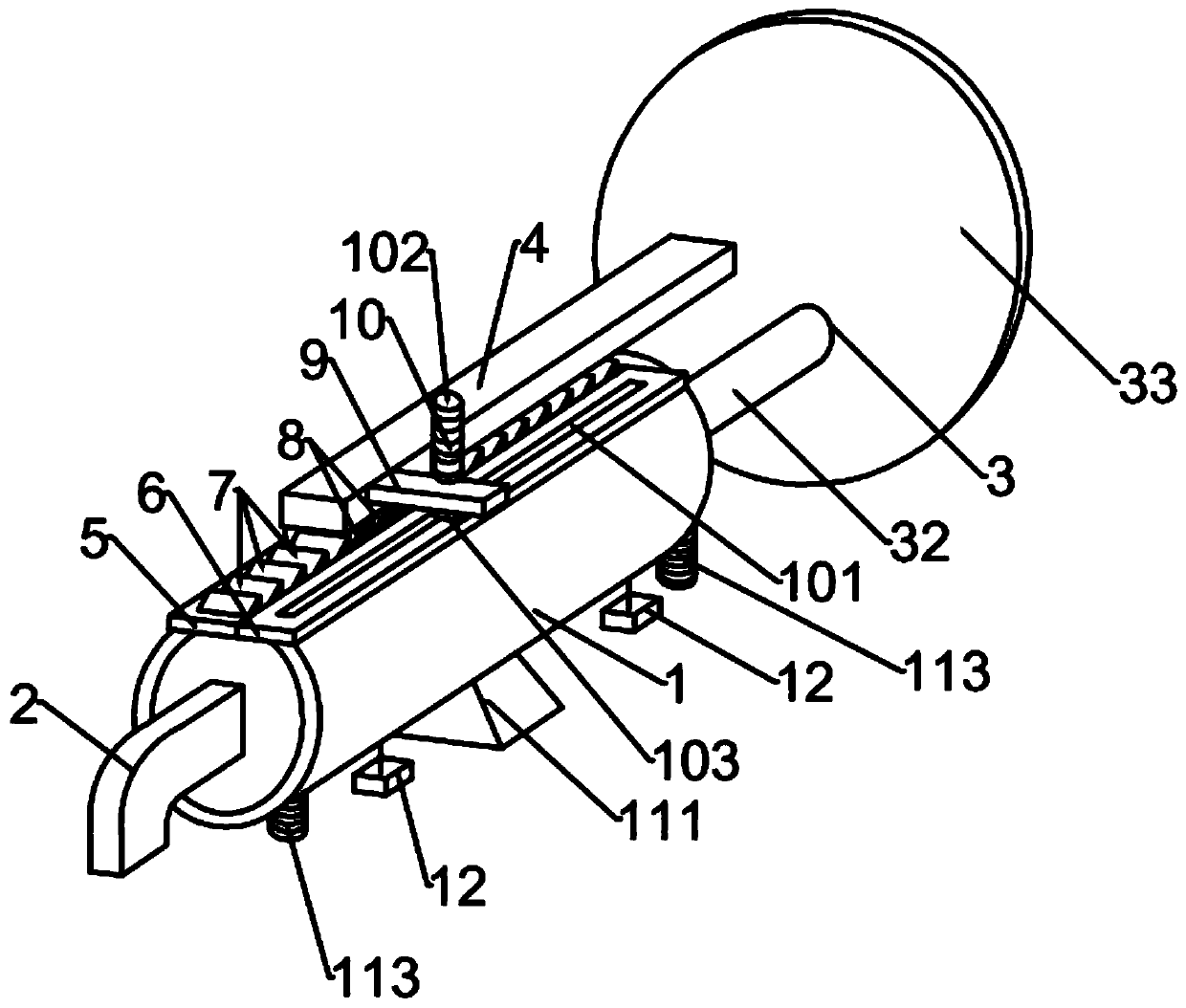 Quantitative water adding injector