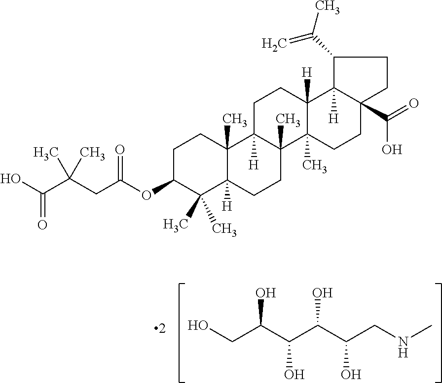 Pharmaceutical Salts of 3-O-(3',3'-Dimethylsuccinyl) Betulinic Acid