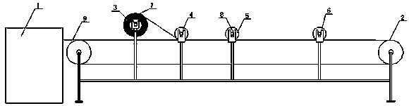 Double-sided adhesive tape pasting machine