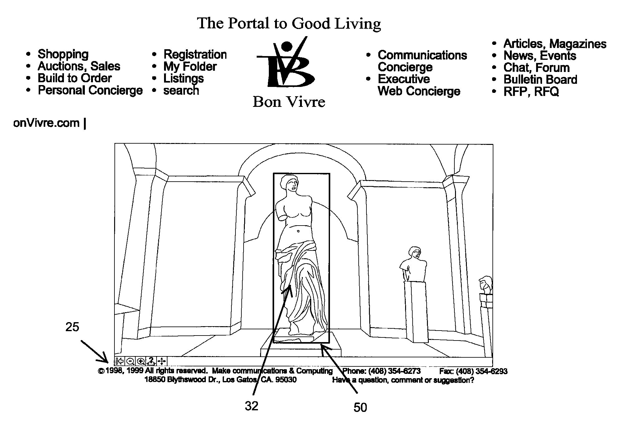 System and method for constructing and displaying active virtual reality cyber malls, show rooms, galleries, stores, museums, and objects within