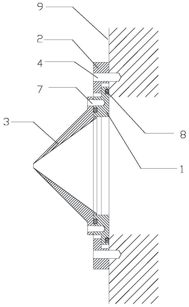 Convenient-to-center cluster beam filter and application thereof