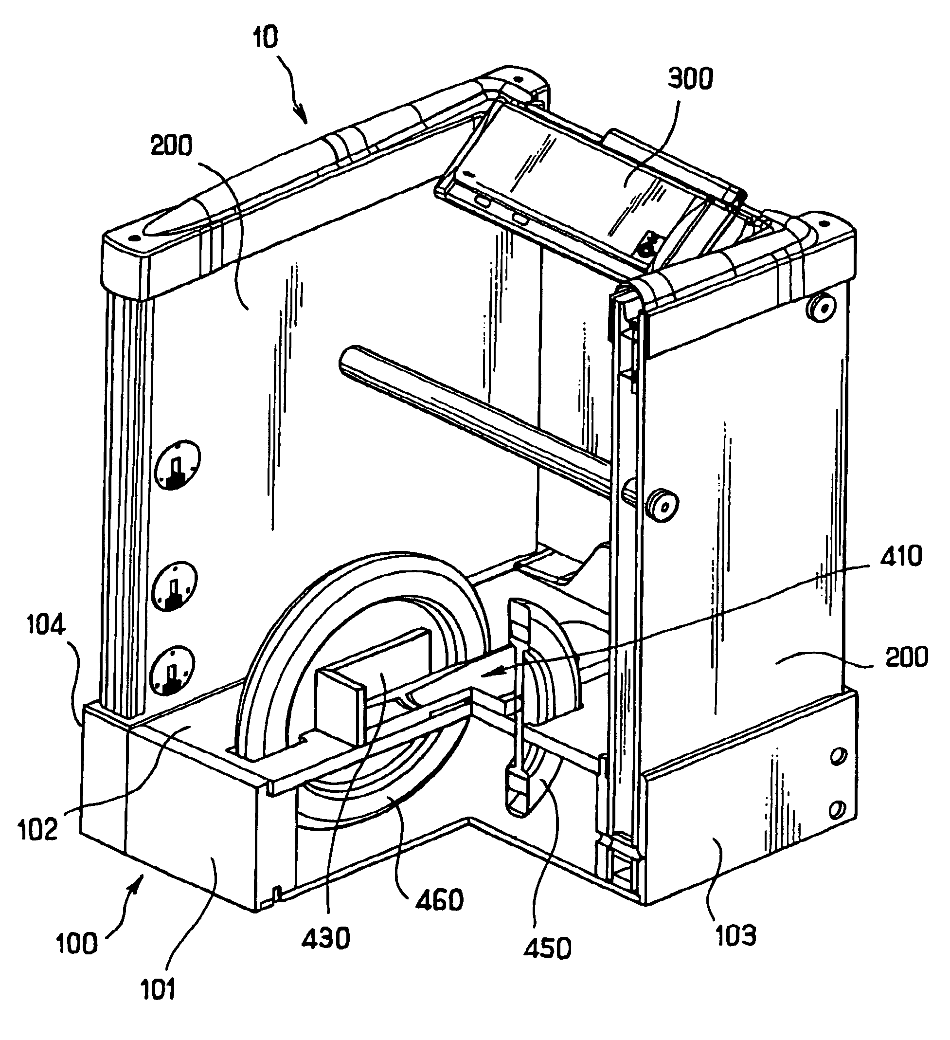 Magnetic resonance detector for detecting non-authorized materials in footwear