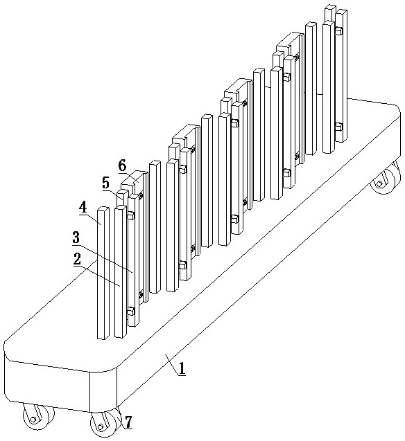 Flexible assembling equipment for bridge T-shaped steel and implementation method thereof