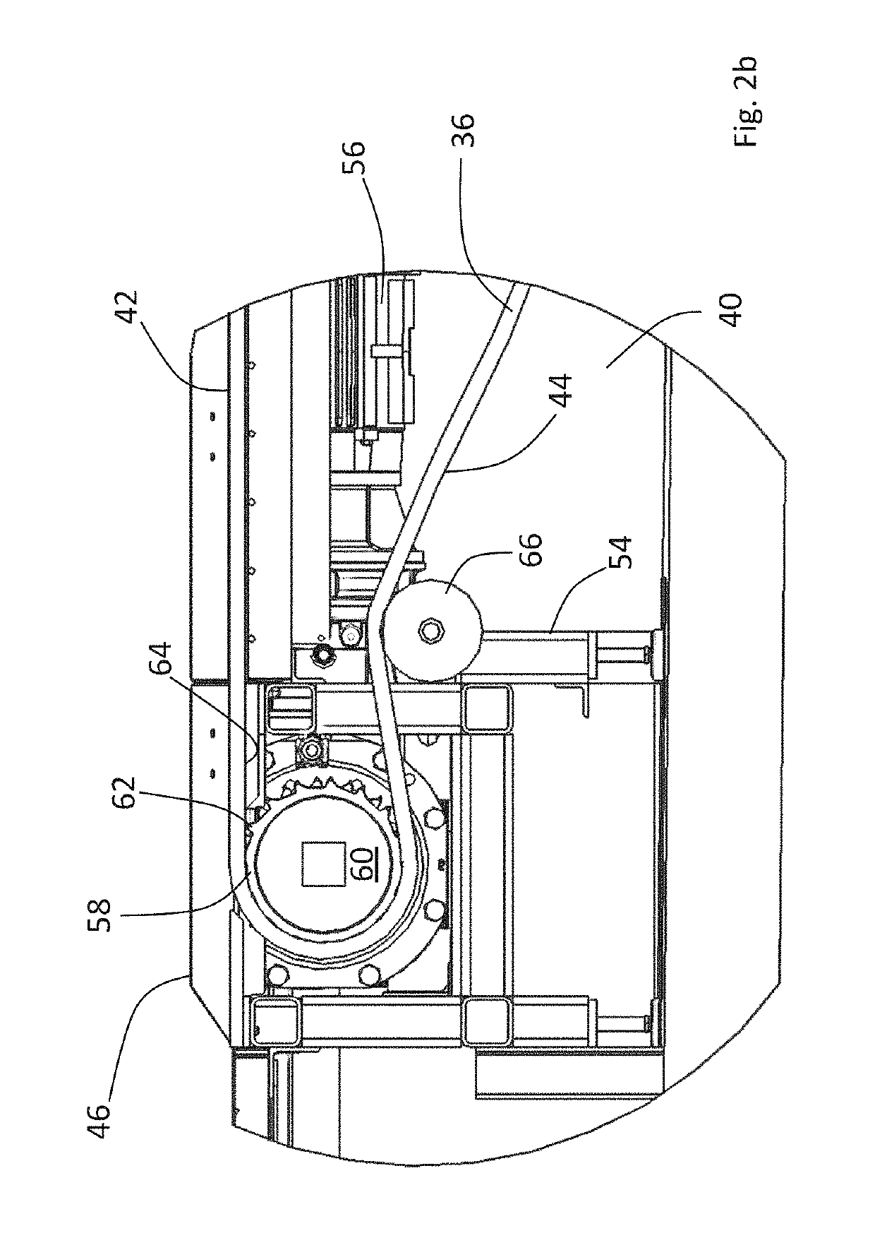 Belt contact surface with inserts, and a conveyor system using same