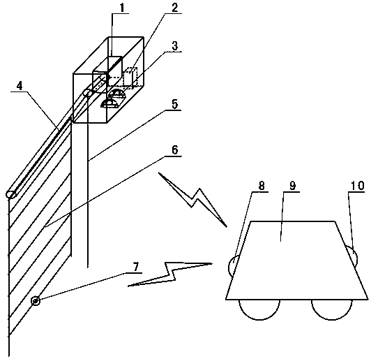 System and method for indoor inspection robot passing through the door