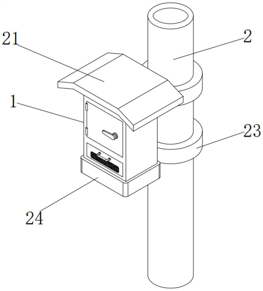 Low voltage boosting device for rural power grid tail end