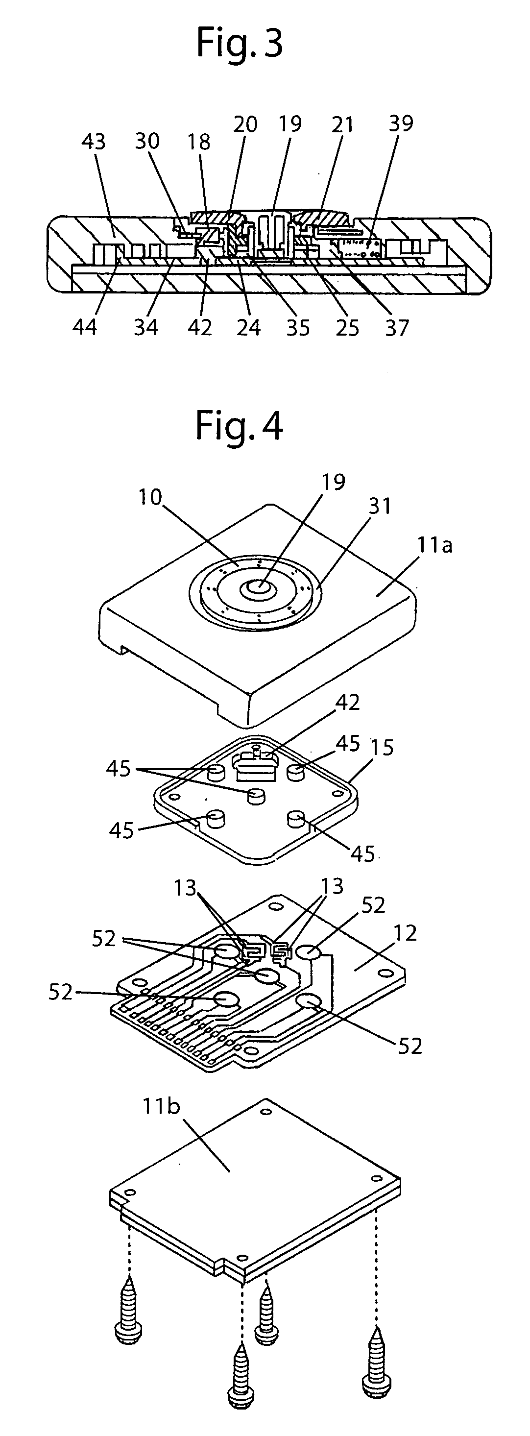 Rotating input selection device