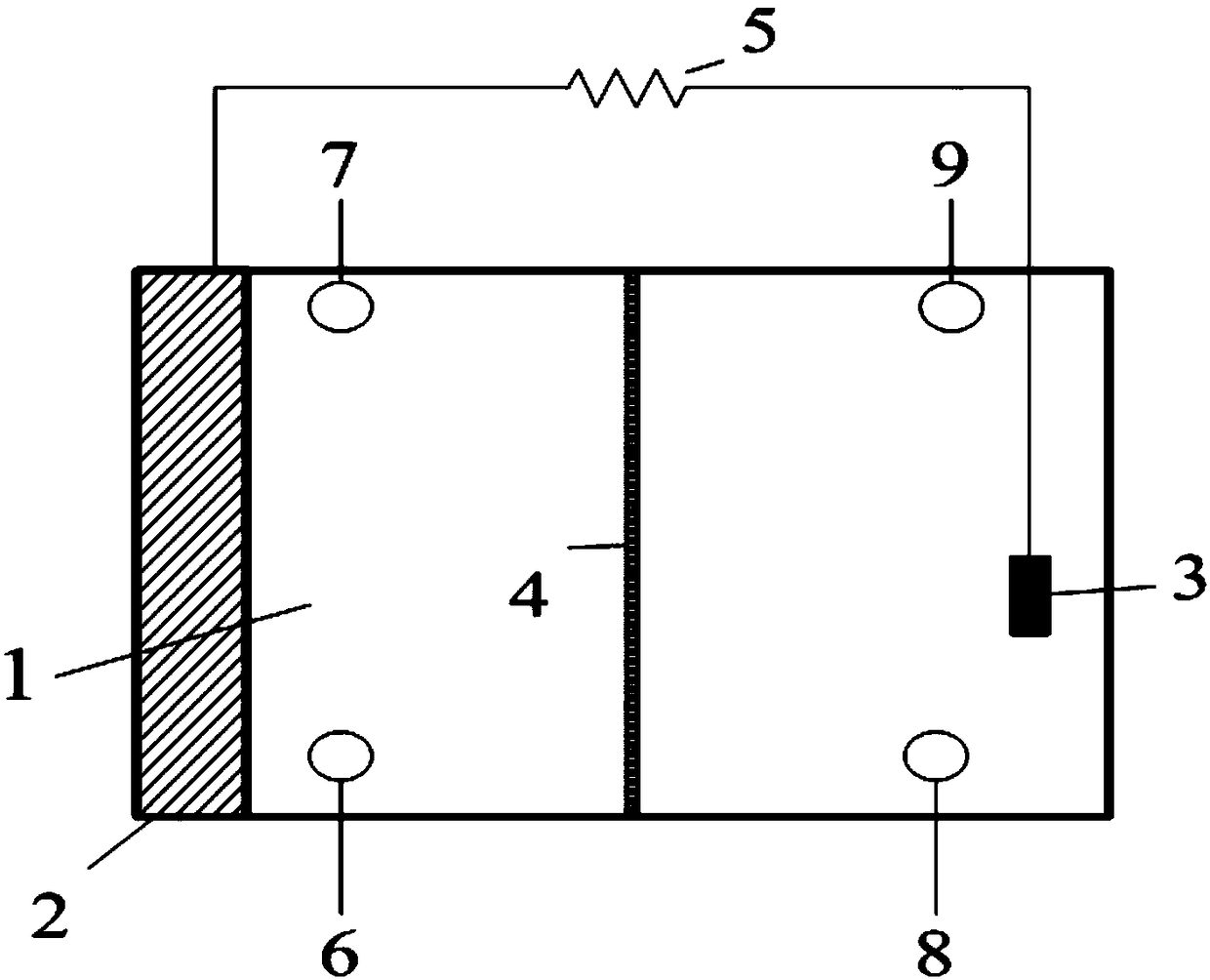 Bioelectrochemical H2O2 sensor and method using bioelectrochemical H2O2 sensor for detecting H2O2