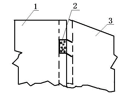 Non-nail connection combined fire-proof exhaust duct and producing method thereof