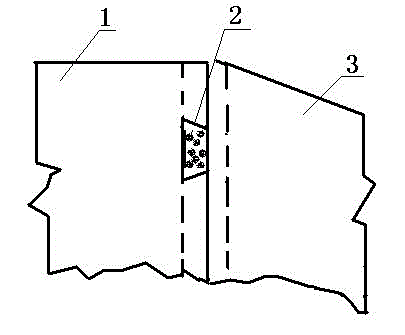 Non-nail connection combined fire-proof exhaust duct and producing method thereof