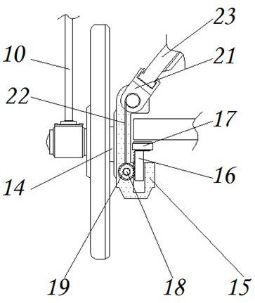 Suspension type orthopedic treatment and rehabilitation patient transferring device capable of avoiding secondary injury