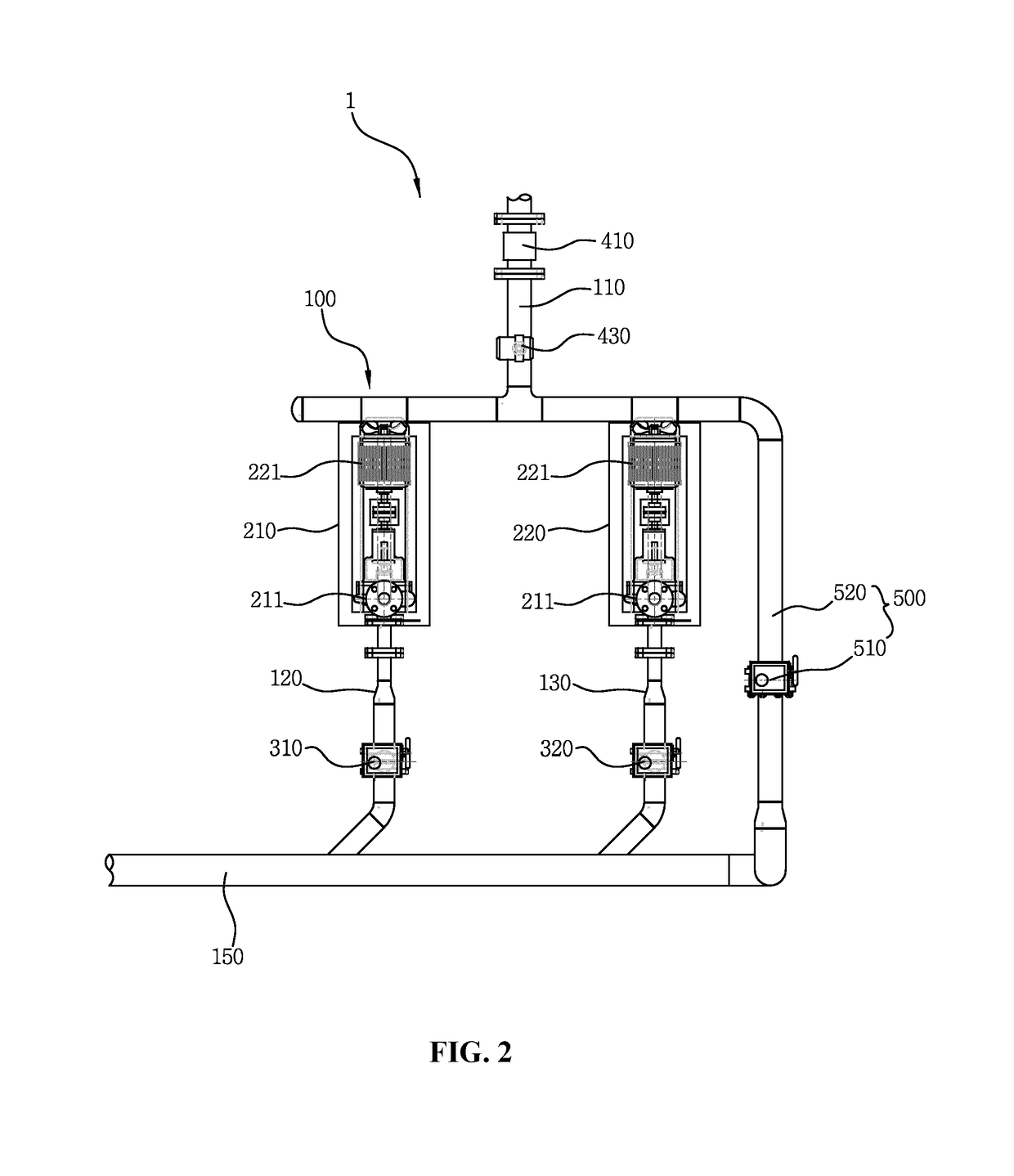 Stepwise operating parallel type small hydro power generation system having fixed flow path