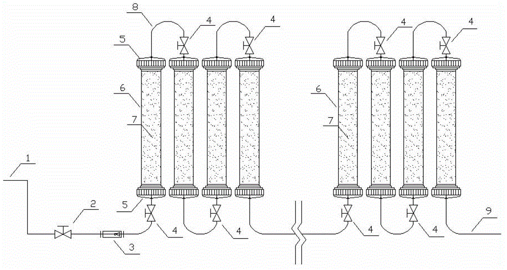 A kind of pipe wall biofilm growth simulation reactor