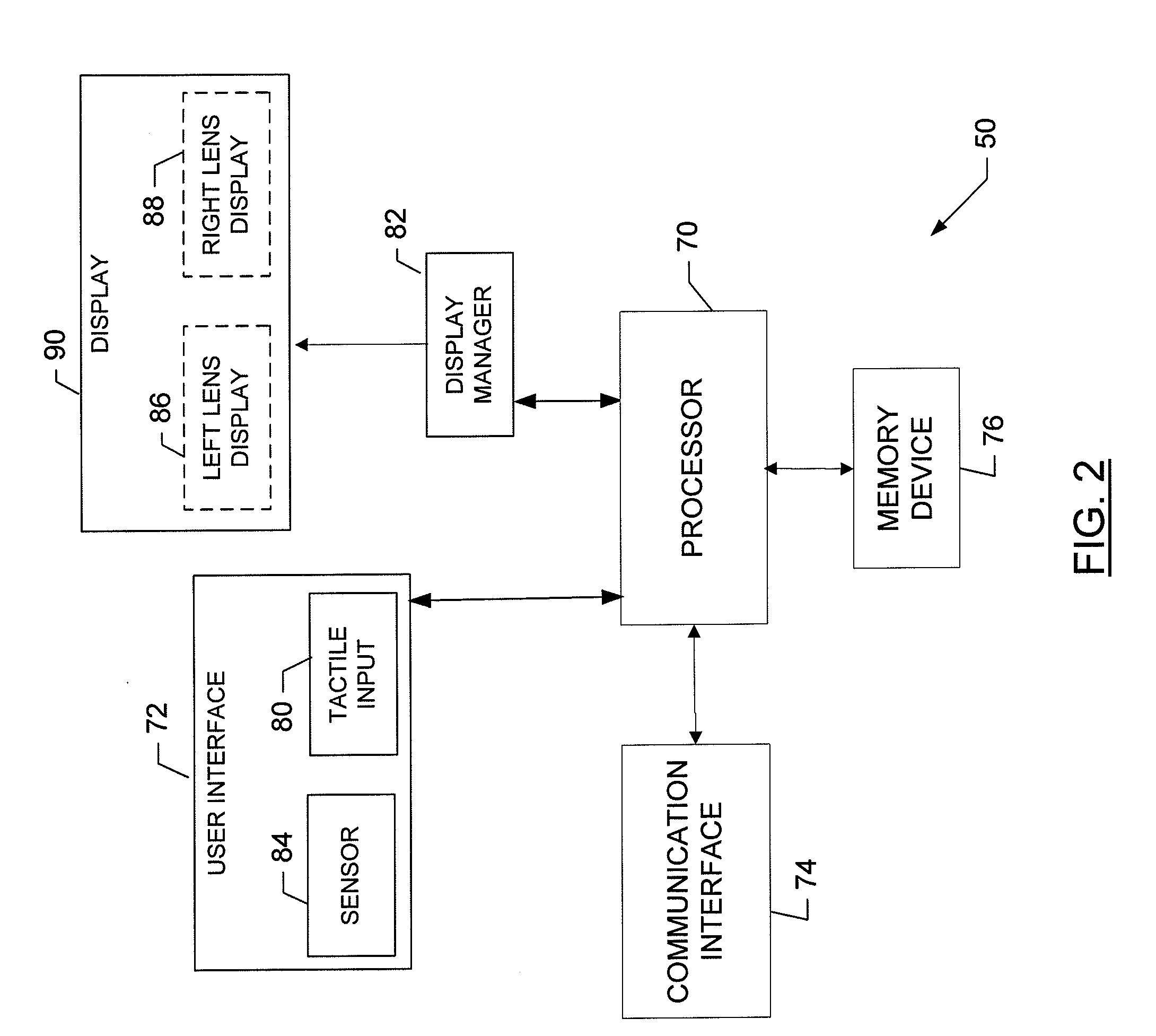 Method and apparatus for providing input through an apparatus configured to provide for display of an image