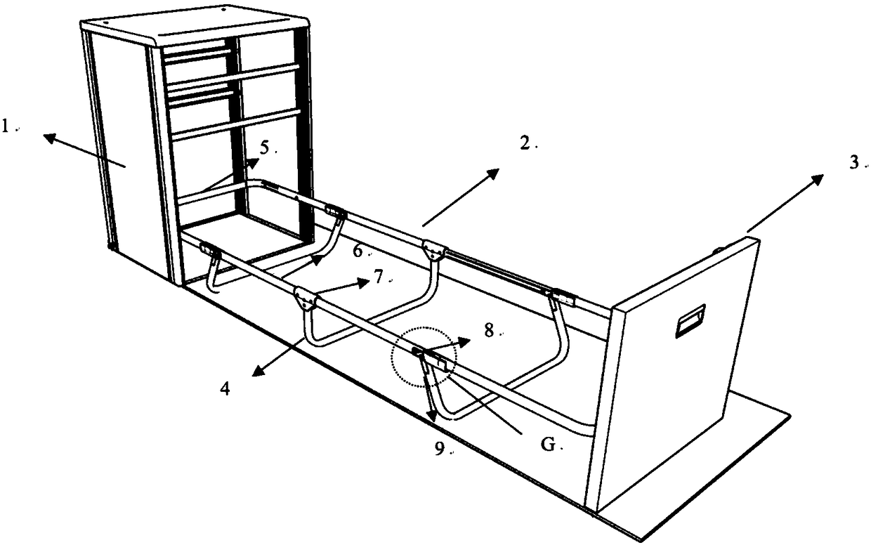 Bed cabinet