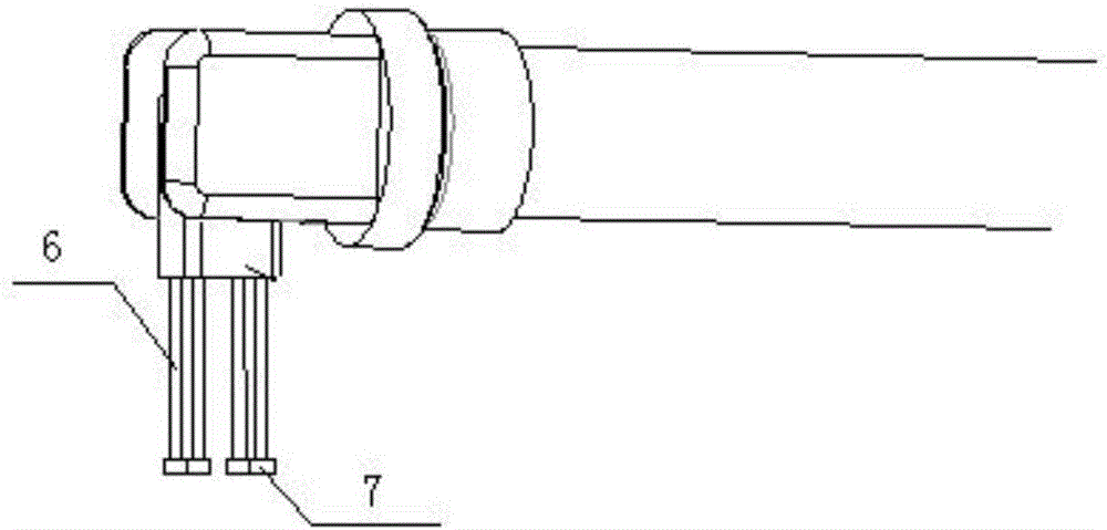 Tool used for installing bearing clamping rings and use method