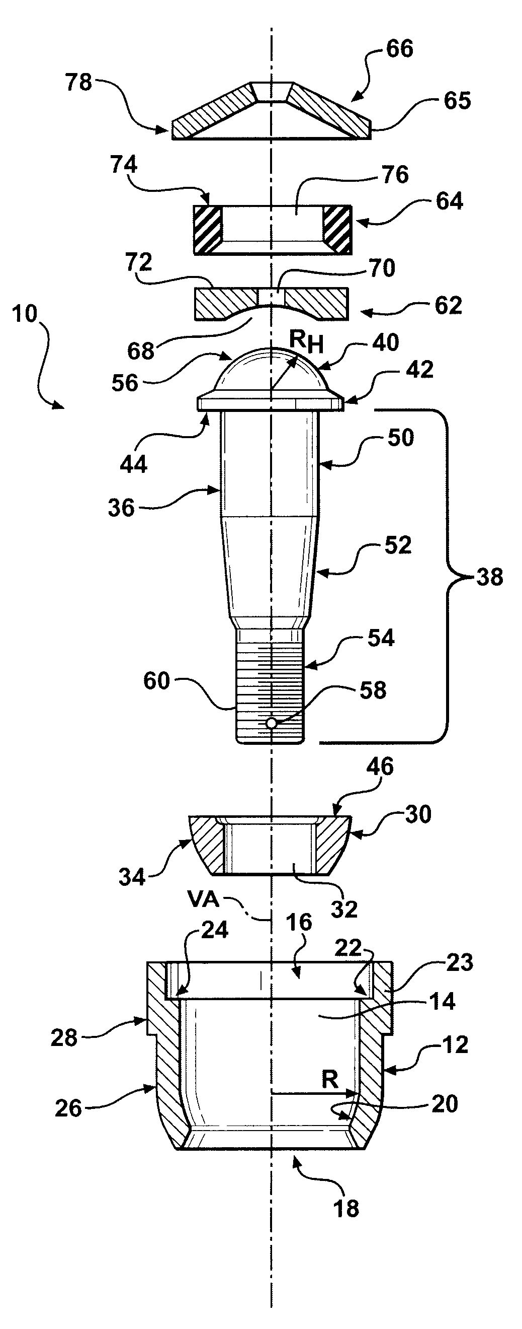 Method and apparatus for clearance adjusting cover plate closure