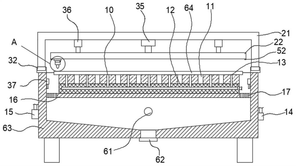 Toughened film cutting device