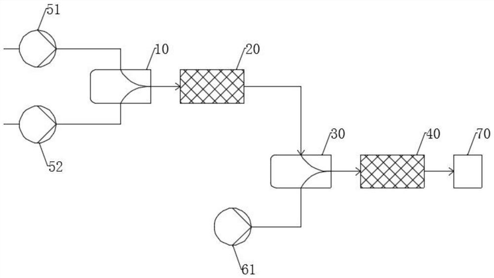 Reaction process and device for continuously synthesizing 18-crown ether-6