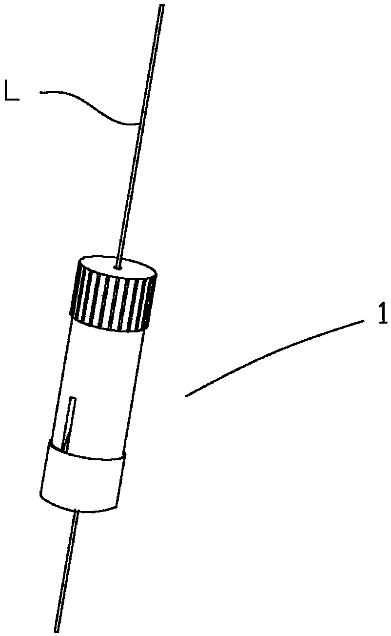 Angling counter weight device with double-lock positioning