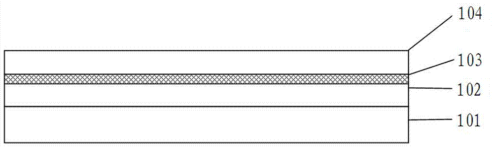 Micro LED light-emitting display array pixel unit structure and fabrication method thereof
