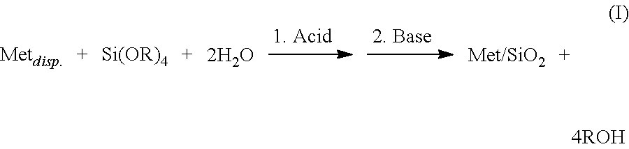 Metal effect pigments coated with SiO<sub>2</sub>, method for producing said metallic effect pigments and use