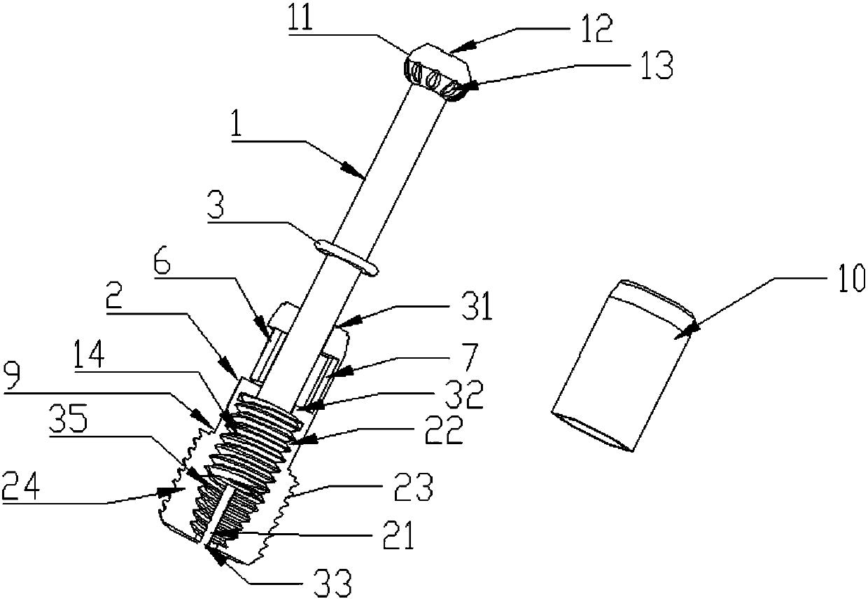 Expansion bolt kit and using method thereof