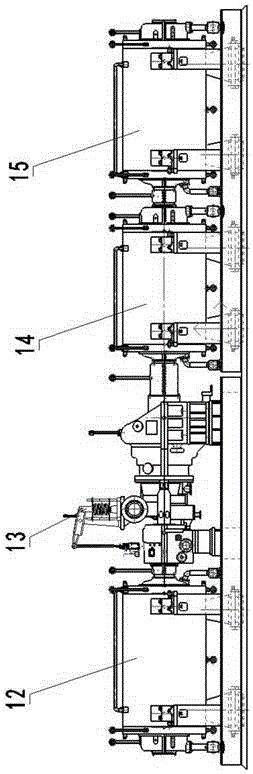 Combined centrifugal compressor for continuous catalytic reforming units