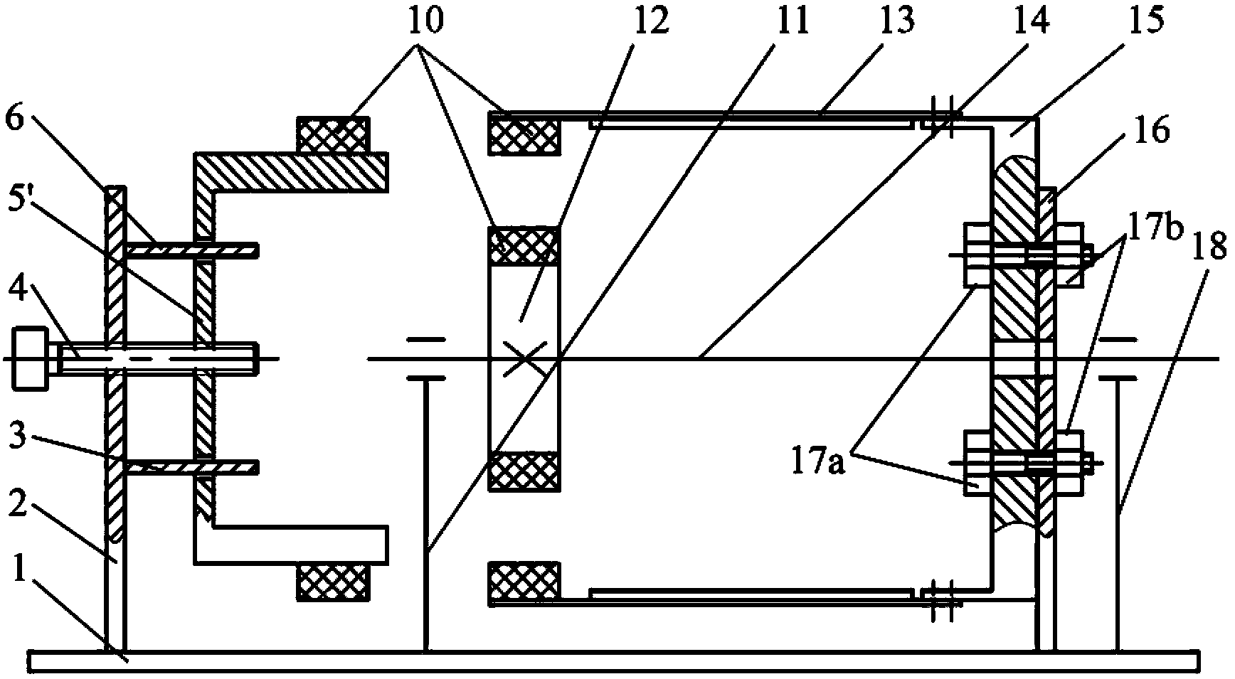Frequency-modulable rotary piezoelectric power generation device