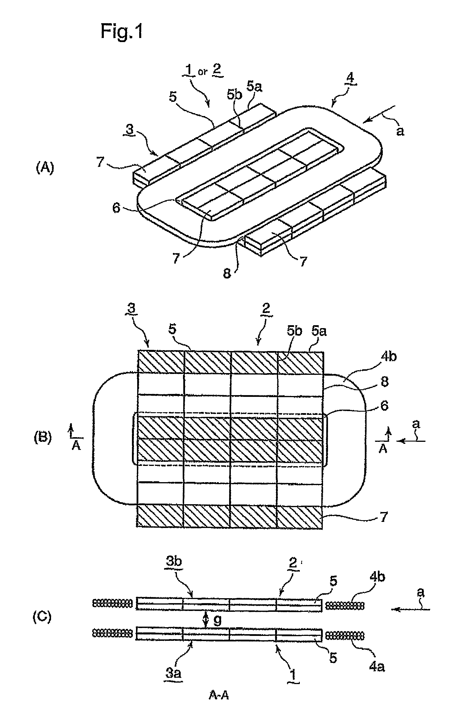 Non-contact type power feeder system for mobile object and protecting apparatus thereof