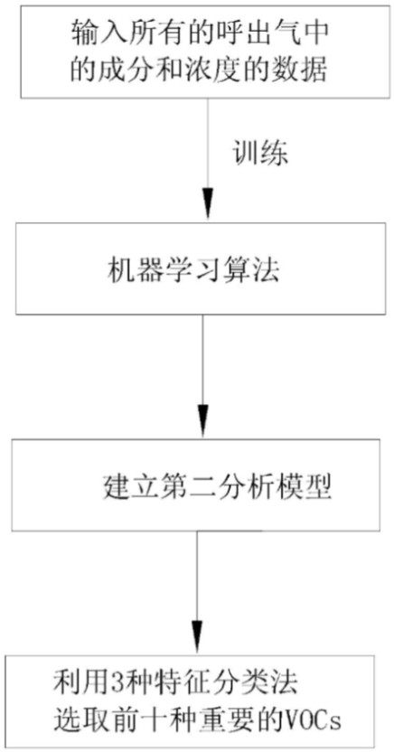 Expiratory air detection device and establishment method of expiratory air marker of expiratory air detection device