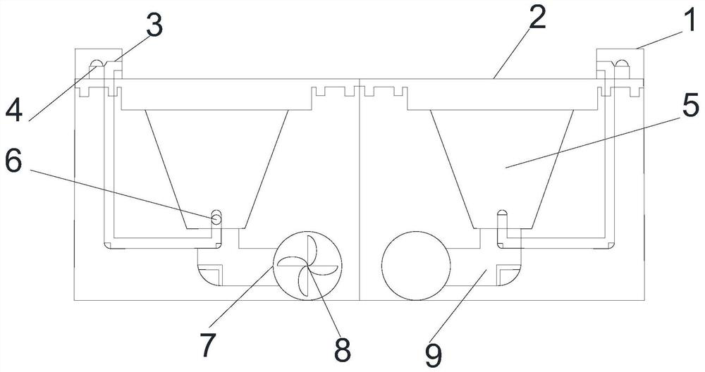 Assembled pavement device