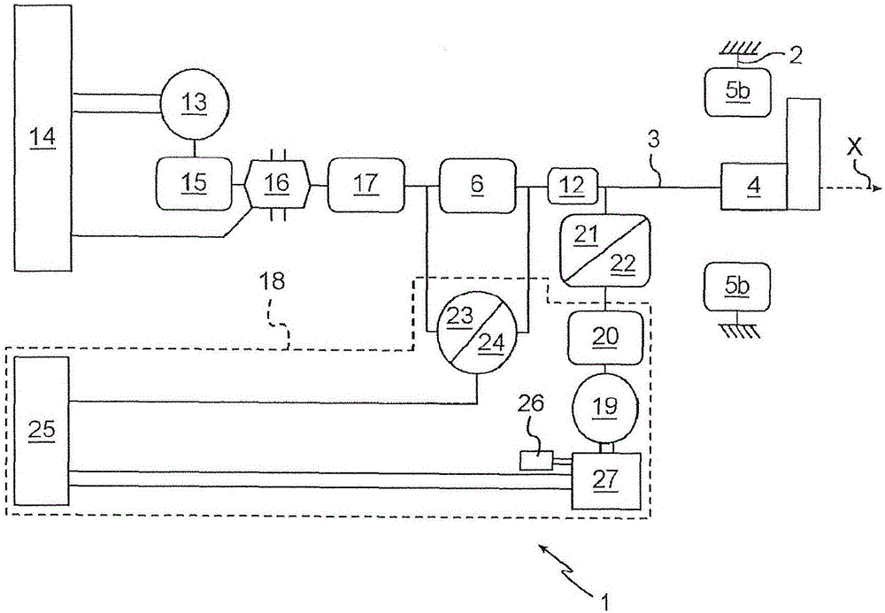 A flight control device for an aircraft