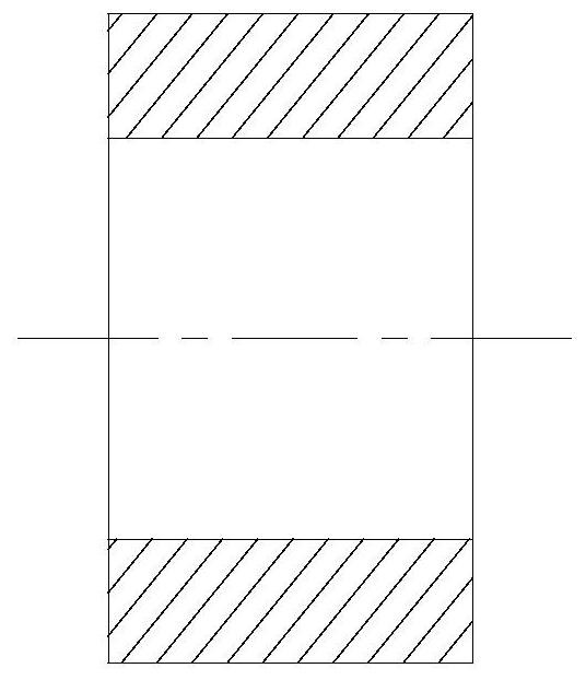 Angular contact ball bearing outer ring forge piece profiling plate and method for machining outer ring forge piece